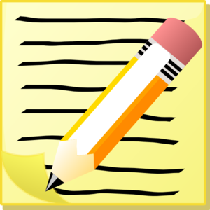 Clipart writing paper and pencil. Free cliparts download clip