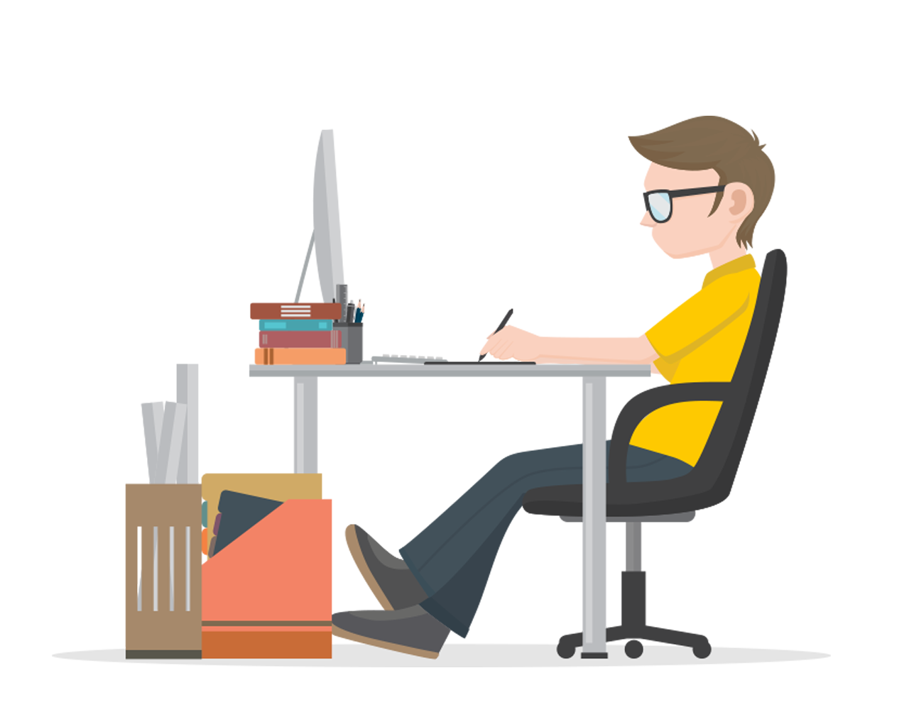 Working clipart professional writing. 