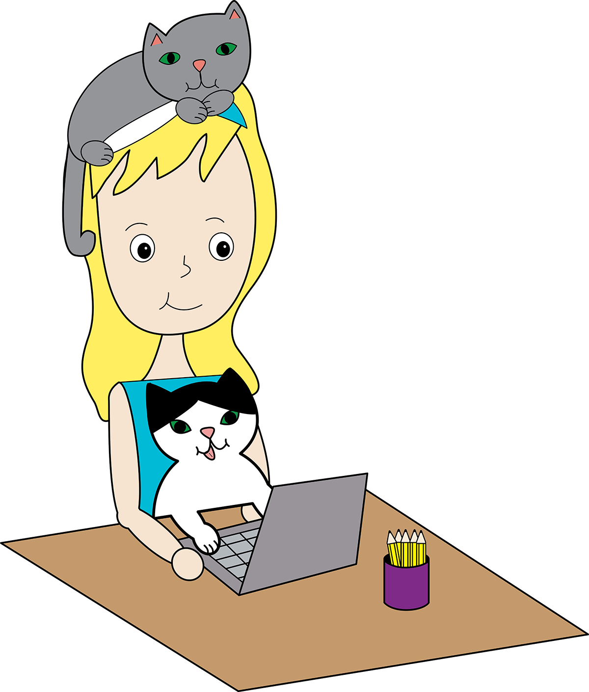 clipart writing story writing