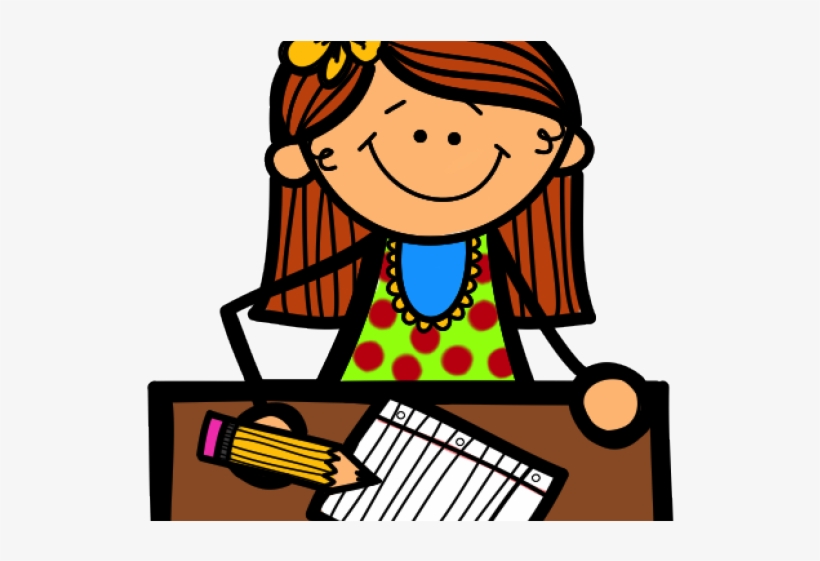 clipart writing student notebook