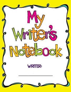 clipart writing writer's notebook