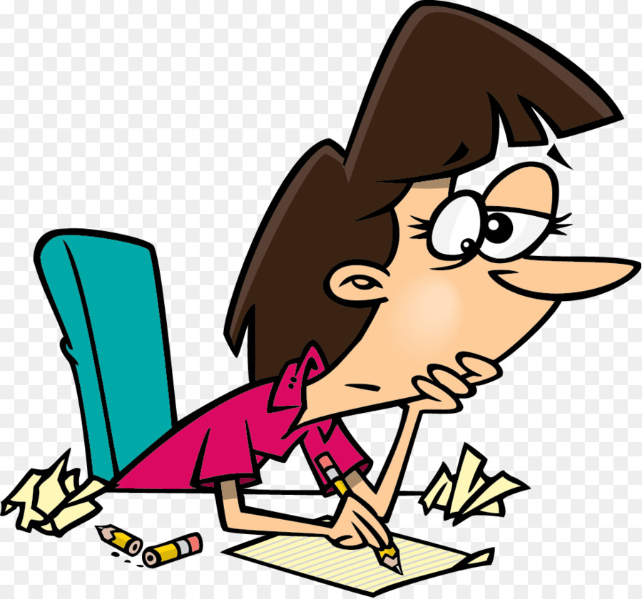 Cartoon png download free. Clipart writing writter
