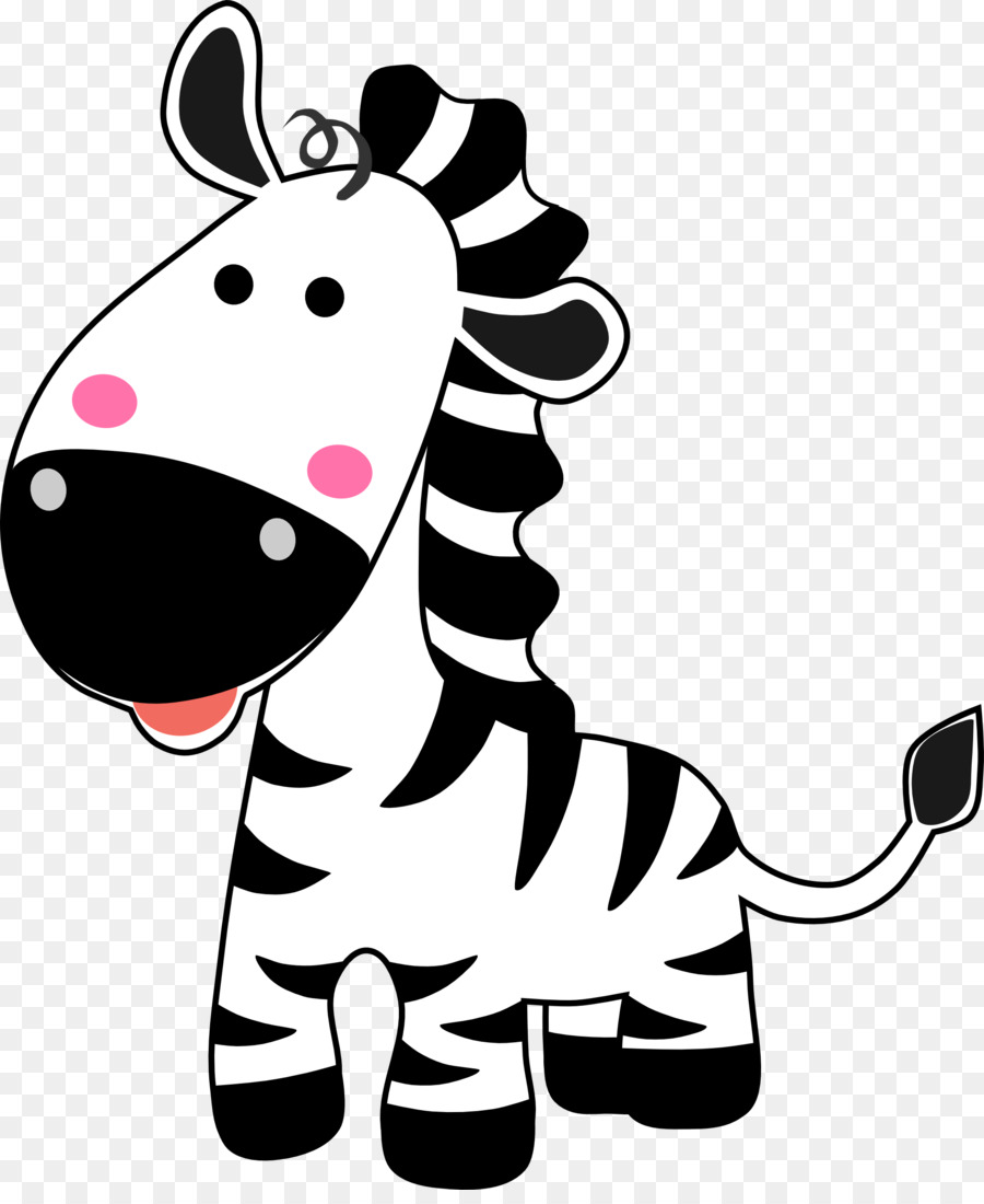 clipart zebra baby shower