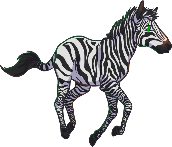 Clipart zebra chibi. By kio barbra on