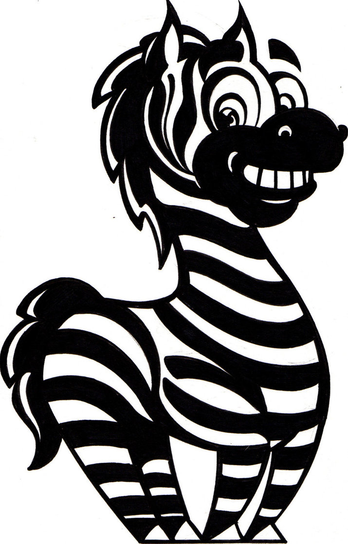 clipart zebra chibi