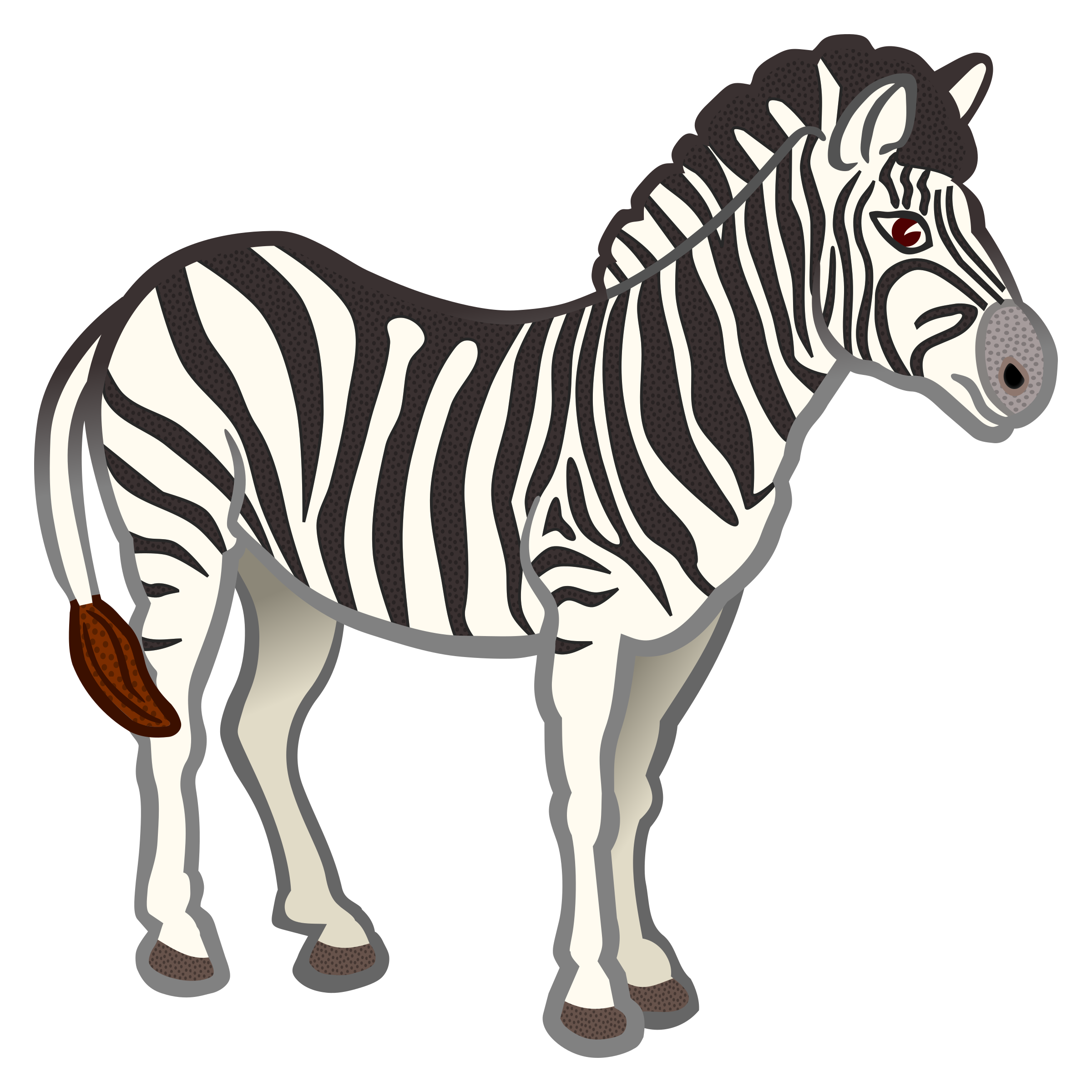 Clipart zebra colorful zebra. Coloured big image png