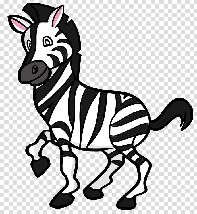 clipart zebra comic