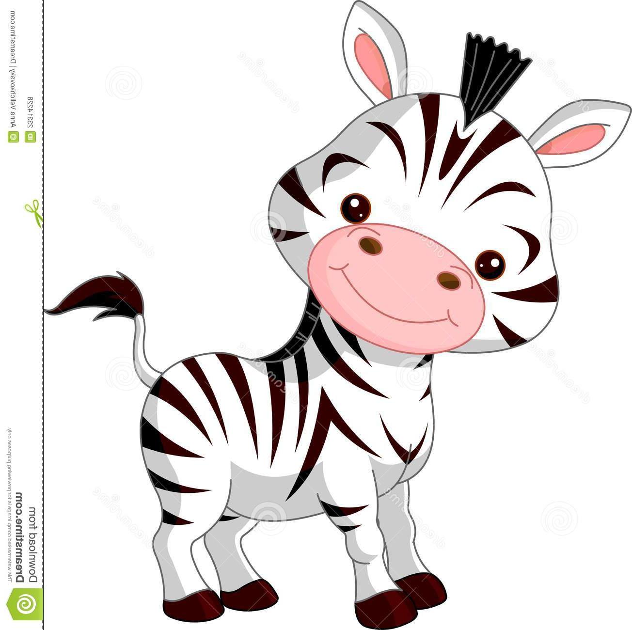 clipart zebra cute
