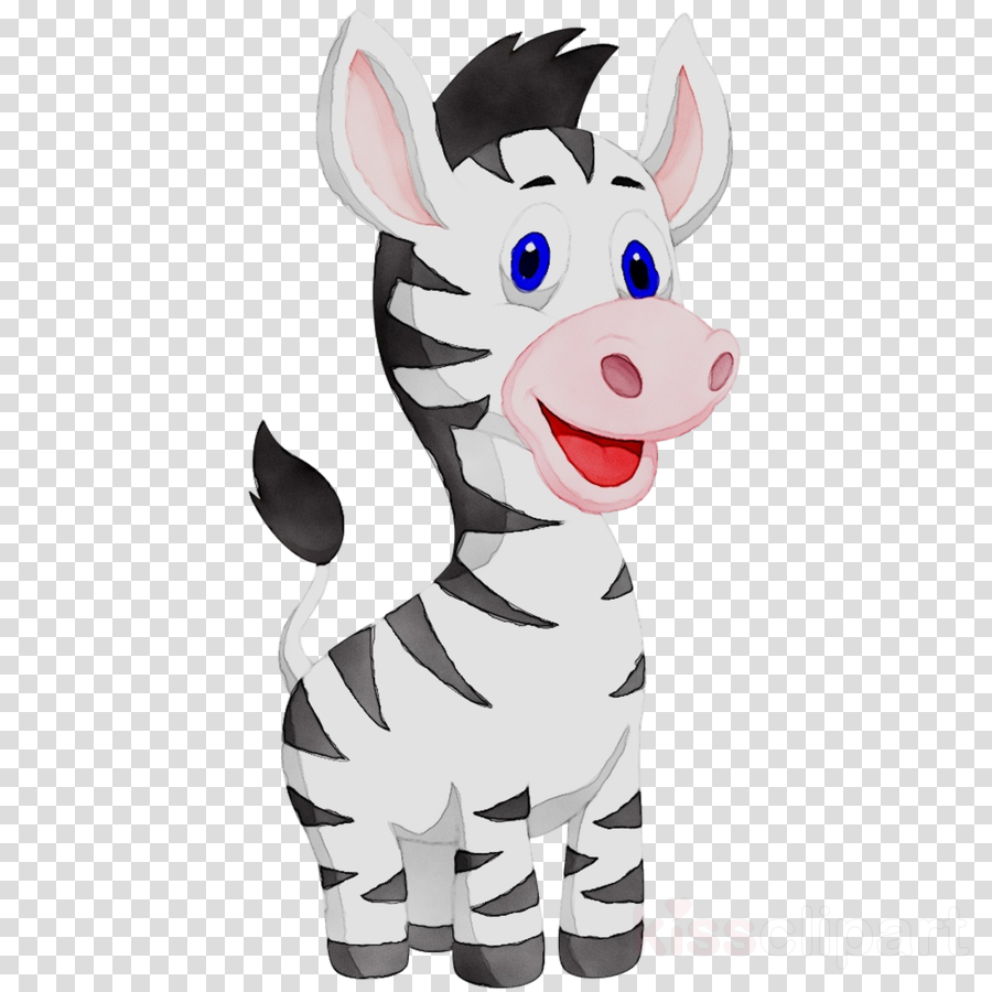 Clipart zebra kid. Cartoon child illustration 