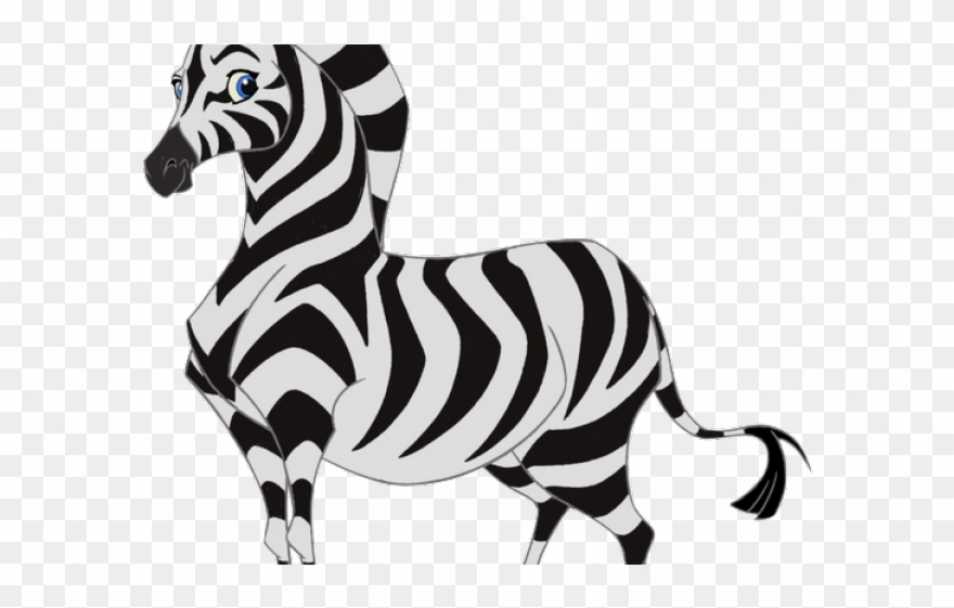 lion zebra cartoon