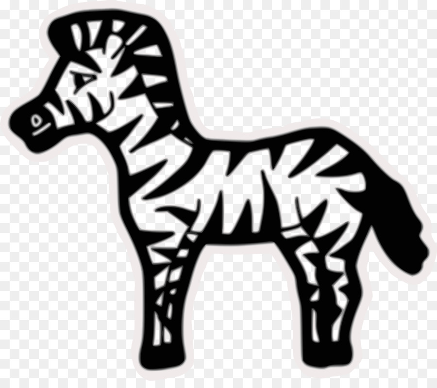 Black apple dog horse. Clipart zebra logo