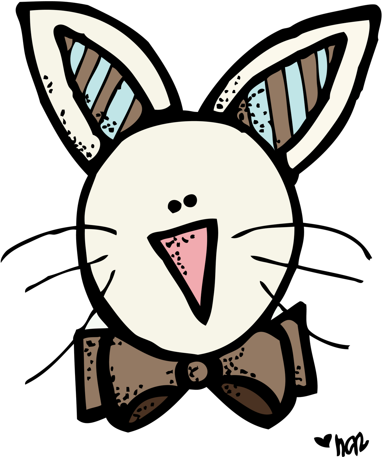 tooth clipart bunny