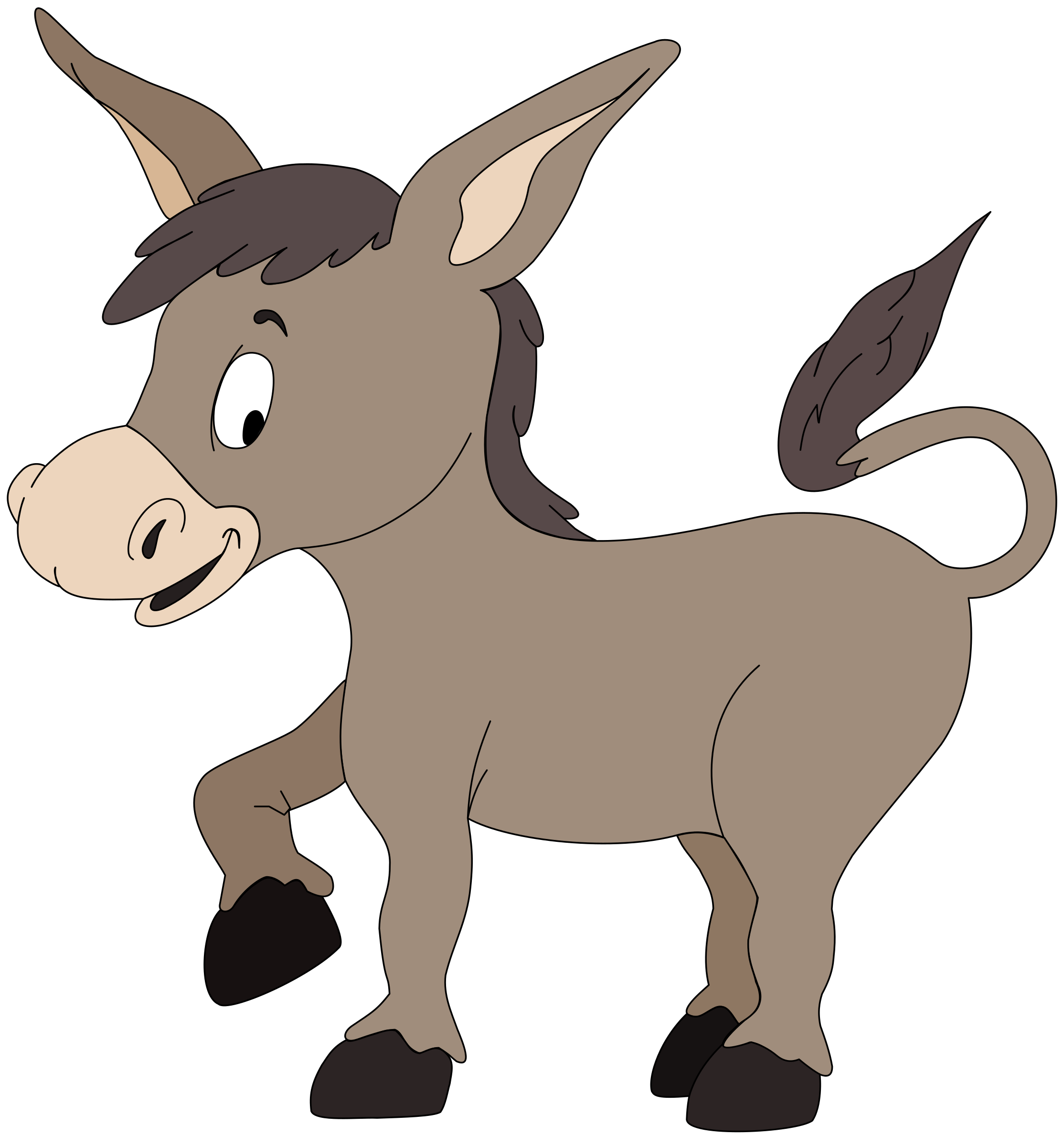 Longhorn clipart donkey. White background images all