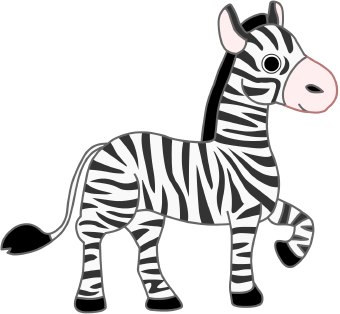 clipart zebra