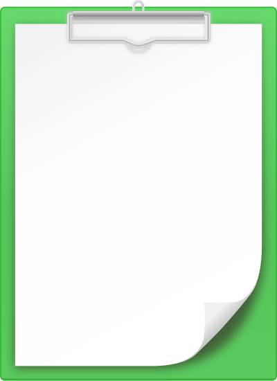 Clipboard clipart green. Vector icon svg public