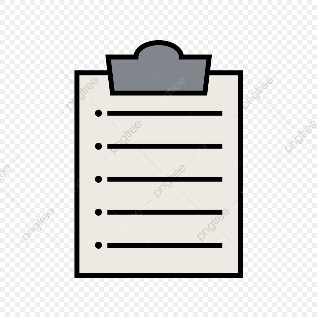 clipboard clipart information sheet