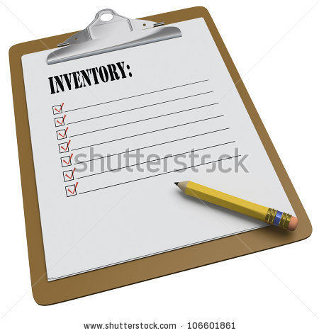 clipboard clipart inventory