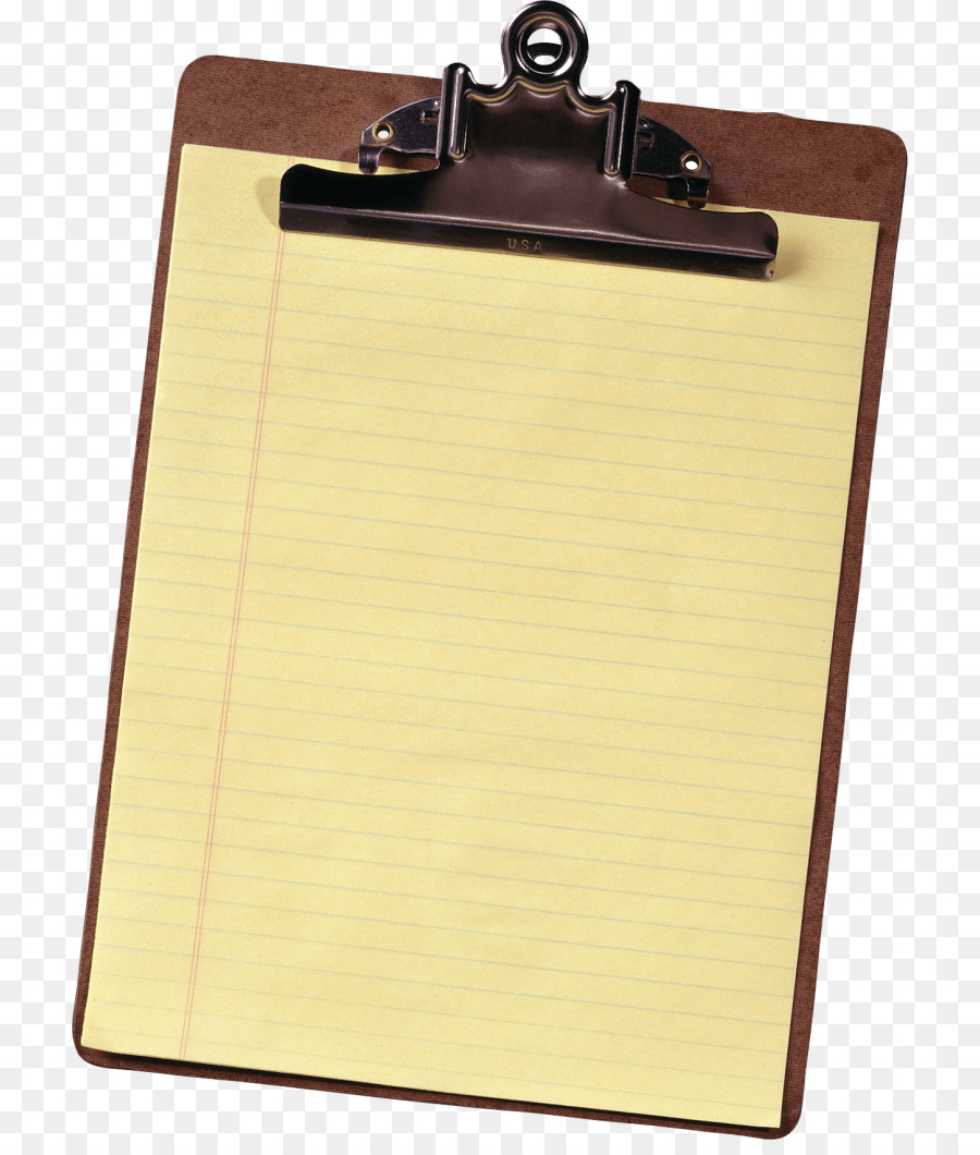 clipboard clipart lined notepad