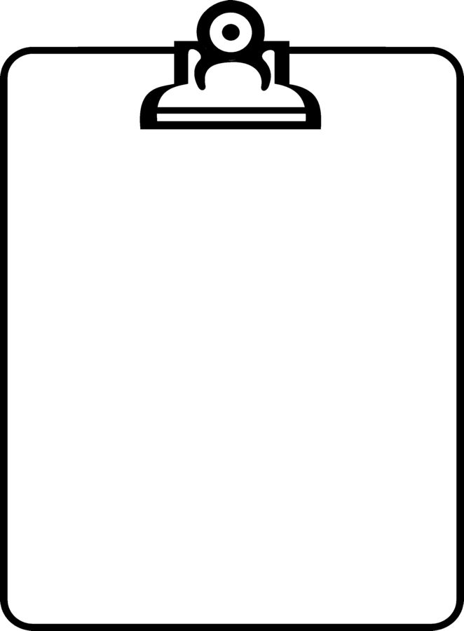 notepad clipart border