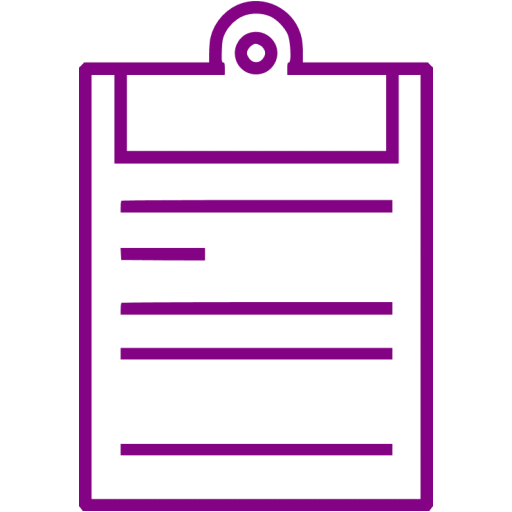 clipboard clipart purple