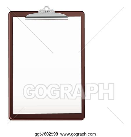 Vector art eps gg. Clipboard clipart wood