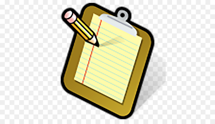 Paper icon text product. Clipboard clipart yellow
