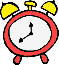 clipart clock cartoon