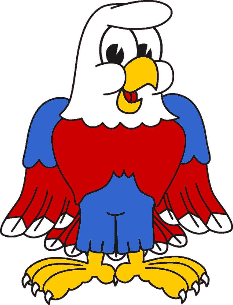 july clipart eagle