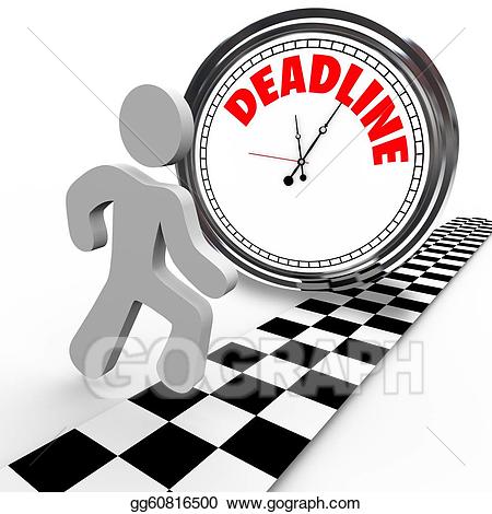 clock clipart deadline