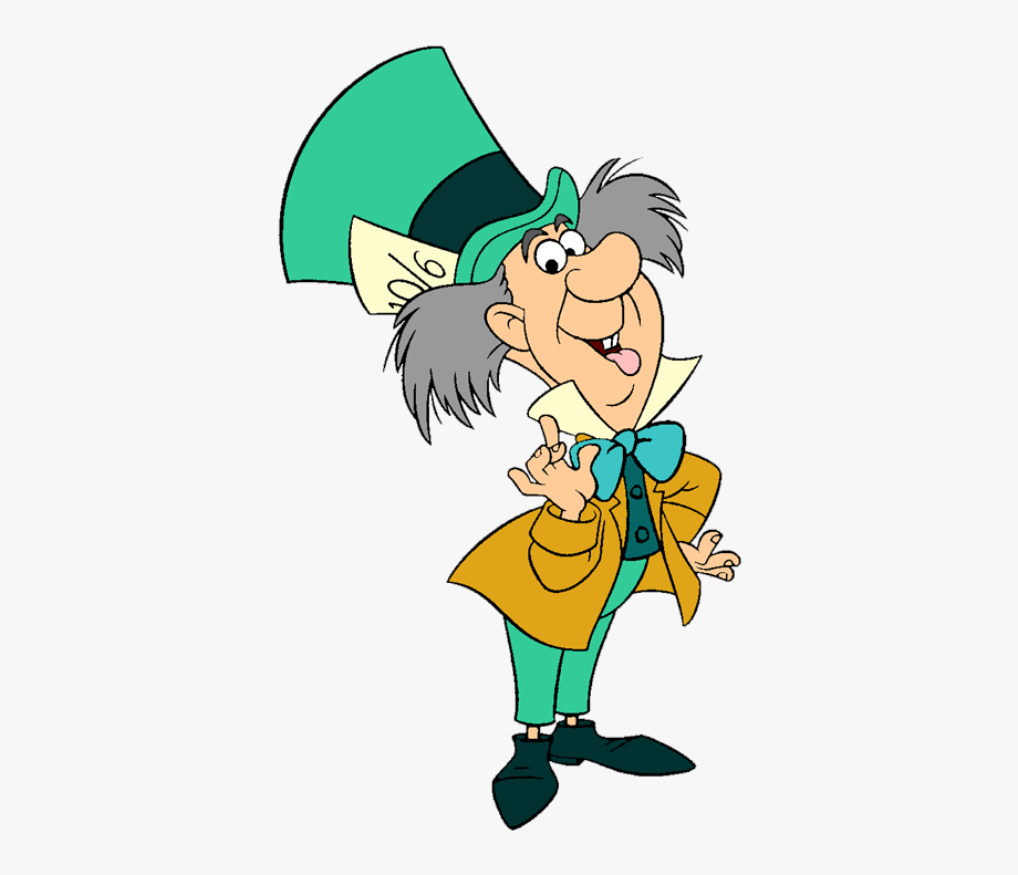 clock clipart mad hatter. 