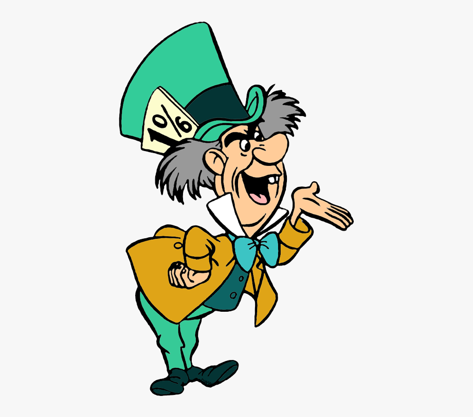 clock clipart mad hatter