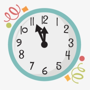 clocks clipart new year's eve