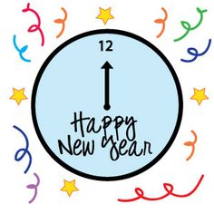 New year eve pictures. Clock clipart nye