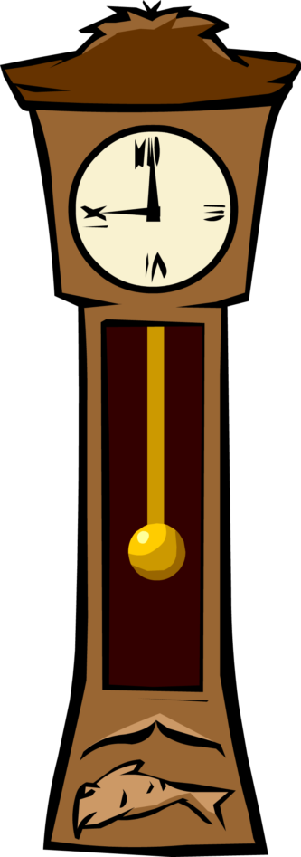 clock clipart old fashioned