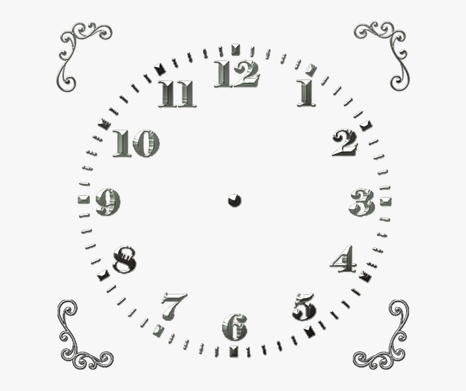 clock clipart printable