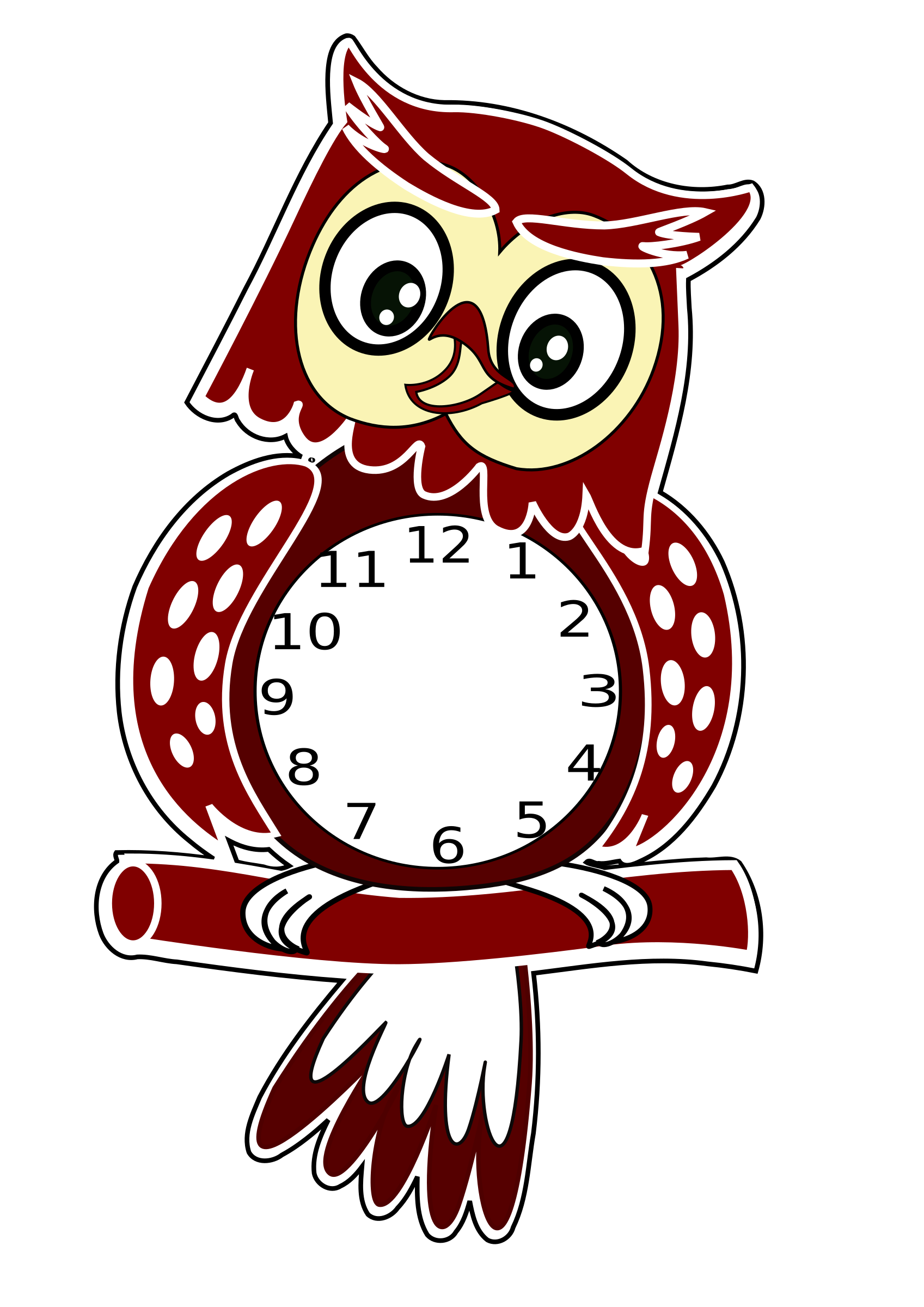 clock clipart puppet