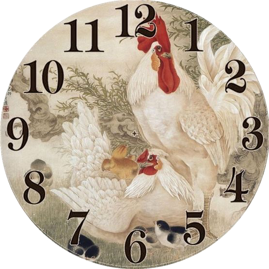 clocks clipart bird