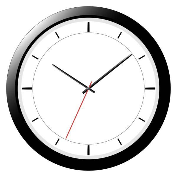 clocks clipart oval