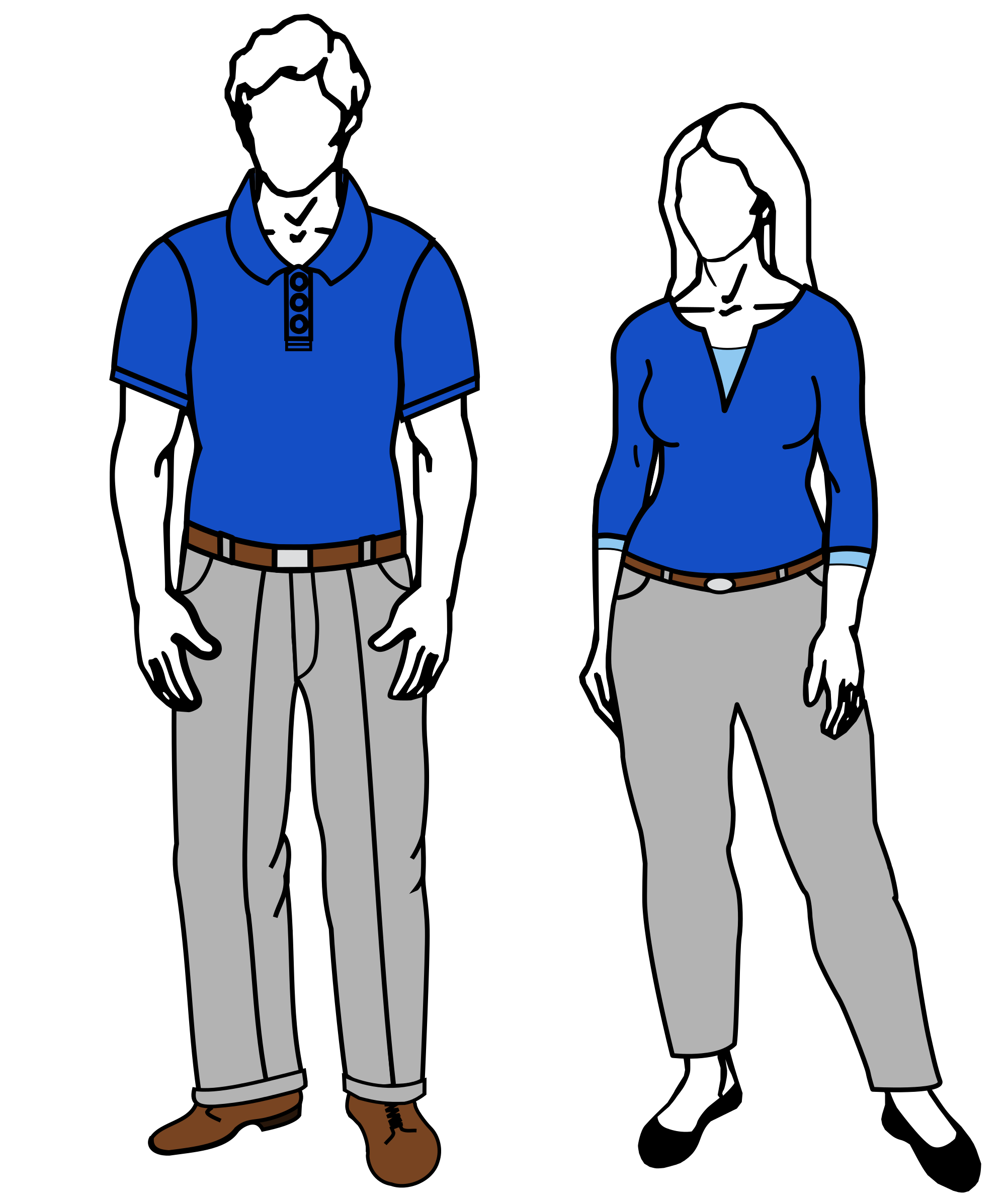 Discussion clipart casual. Blue dress business free