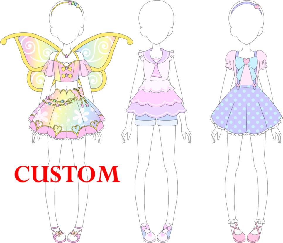 Fairy kei january by. Closet clipart casual attire