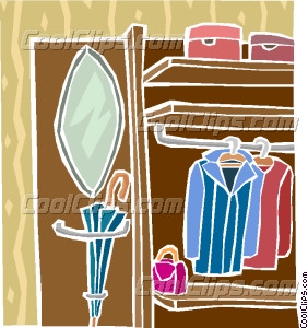 closet clipart coat closet