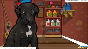 Closet clipart cute. A great dane puppy