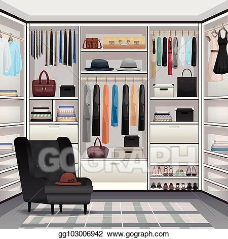closet clipart storage room