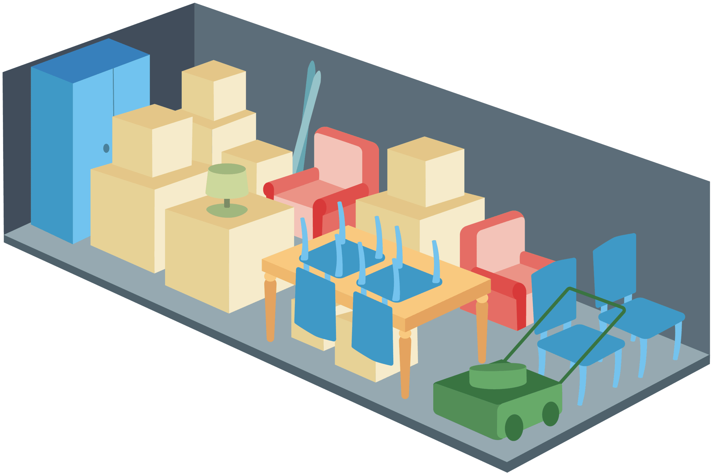 closet clipart storage unit