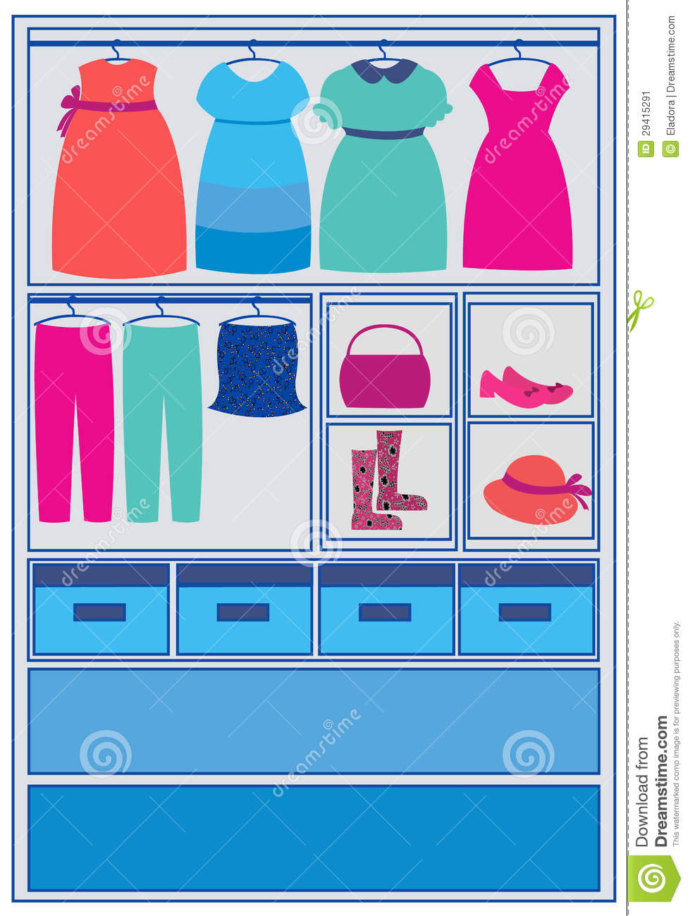 closet clipart wadrobe