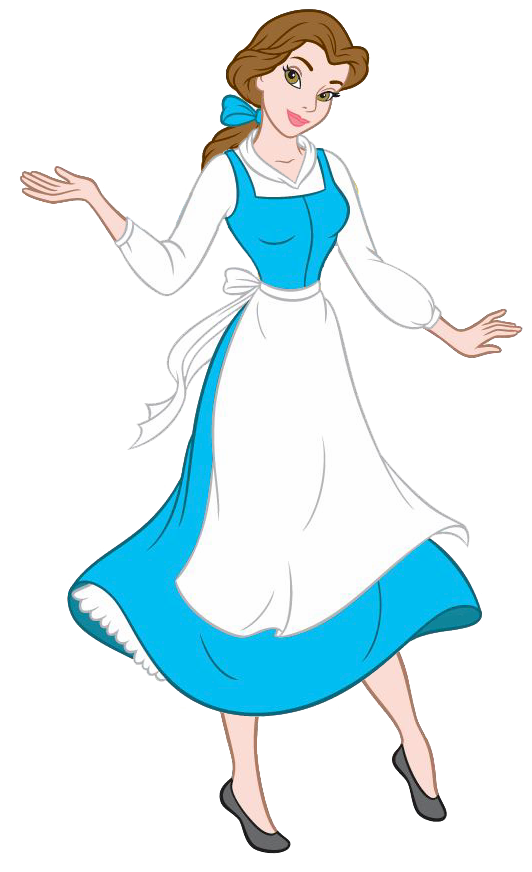 Medieval clipart maid. Blue dress pinart betty