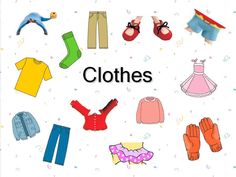 clothes clipart children's