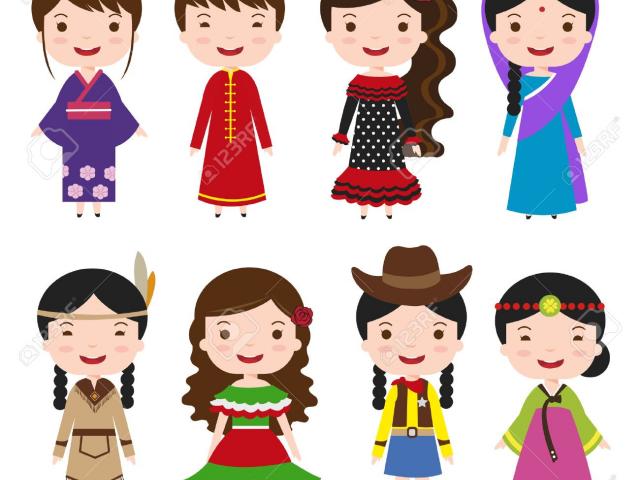 Clothes clipart culture. Free traditional costume download
