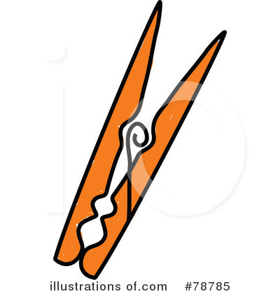Clothespin clipart. Clothes pin illustration by