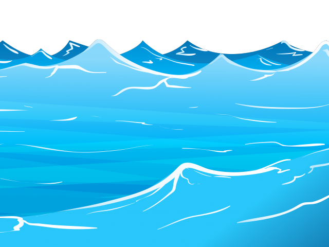 waves clipart teal
